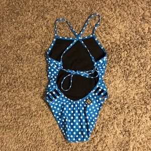 Jolyn tie-back onesie swimsuit